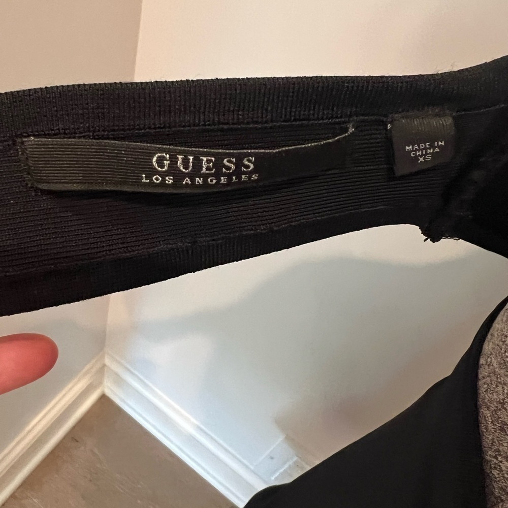 Guess Black Halter Dress Size XS stretch - Picture 2 of 6